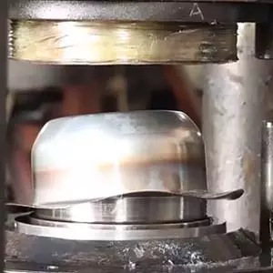 stainless steel pot trimming